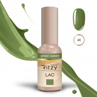 Ritzy Lac 49 Gren tweed gēla laka 9 ml